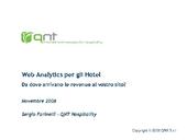 Web Analytics per gli Hotel