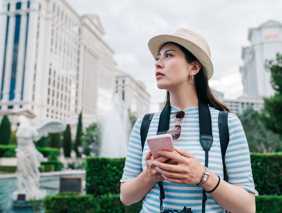 Turista cinese nell'era della ripresa post-Covid